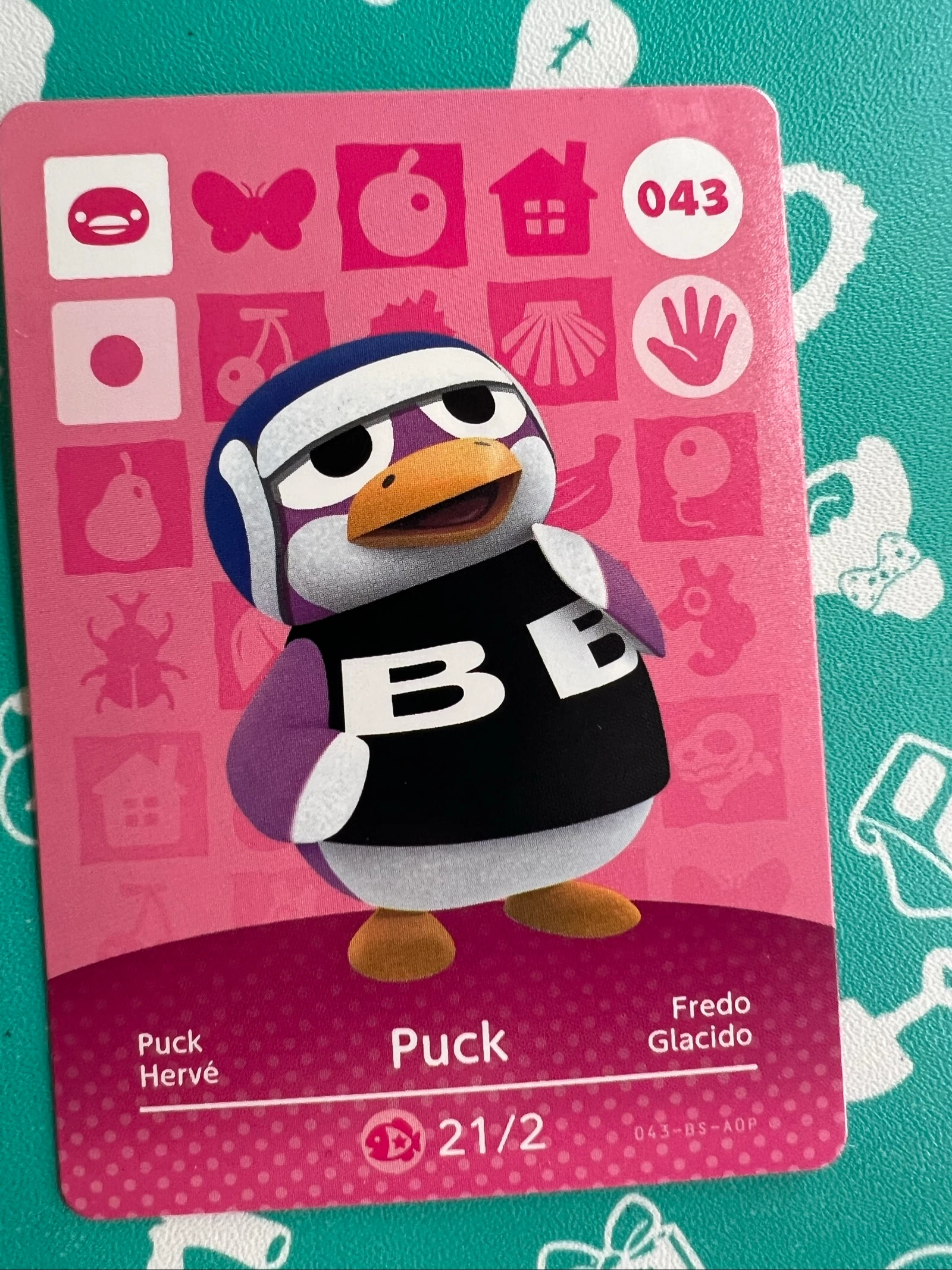 Carte amiibo de Hervé 043